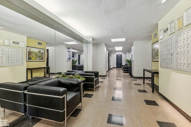 view of community lobby