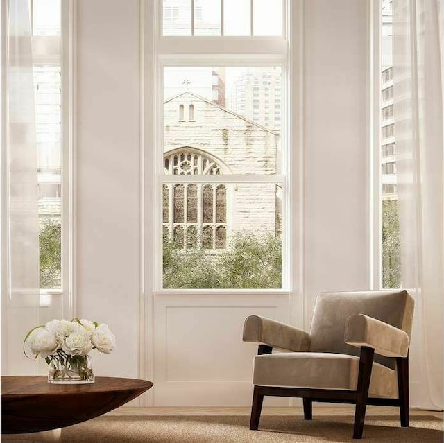 entryway with plenty of natural light