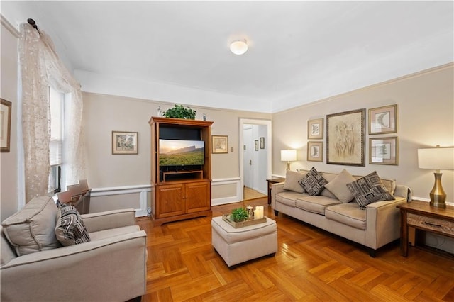 view of living room