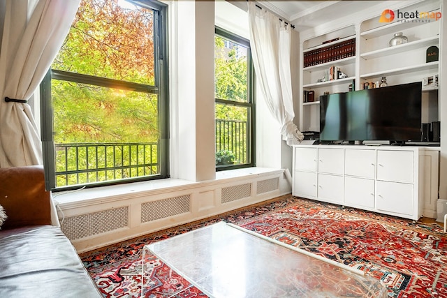 view of living room