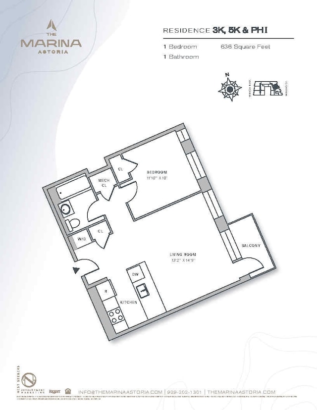 30-05 Vernon Blvd Ph-I, Ph-I New York City, NY 11102 - home floor plan