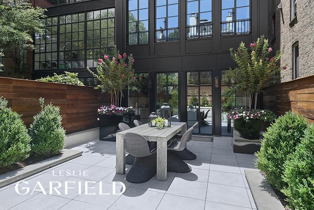 235 W 11th St, New York City, NY 10014 - view of patio / terrace featuring outdoor dining space