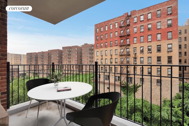 100 Overlook Ter Unit 621, New York City, NY 10040 - balcony featuring a city view