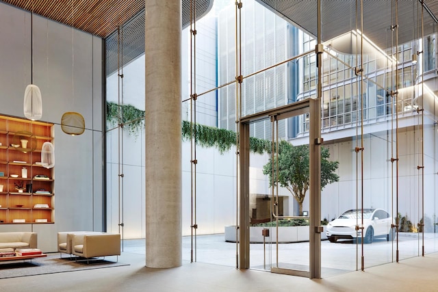 view of lobby