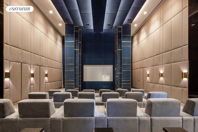 view of cinema room