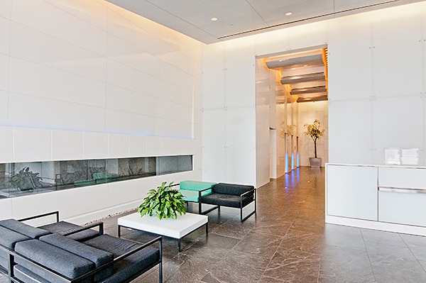 247 W 46th St Unit 1803, New York City, NY 10036 - common area with recessed lighting