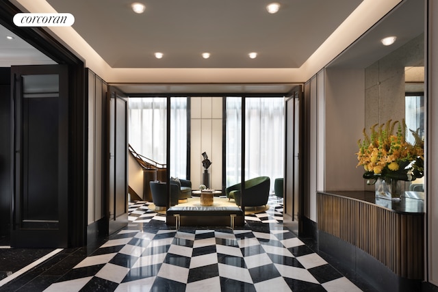 40 E End Ave Unit Ph17, New York City, NY 10028 - building lobby with recessed lighting