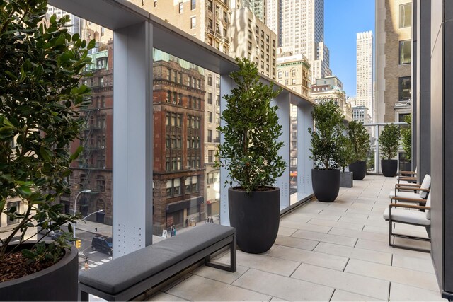 277 5th Ave Unit Ph53, New York City, NY 10016 - view of patio / terrace featuring a view of city