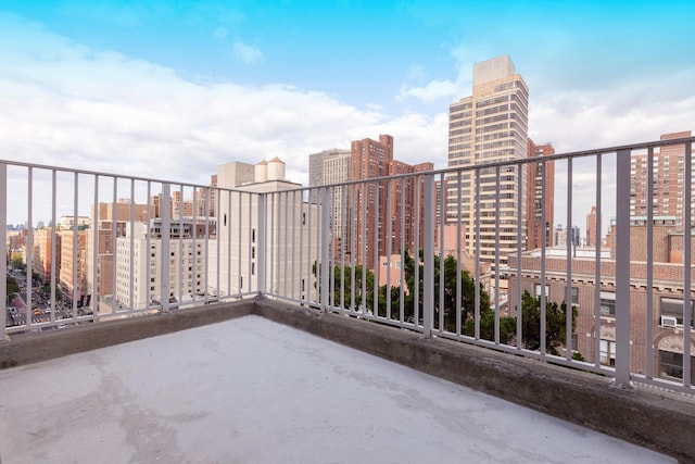 120 E 90th St Unit 15Ade, New York City, NY 10128 - balcony with a view of city