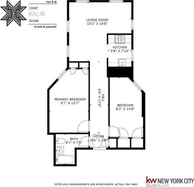 2090 Madison Ave Unit 1D, New York City, NY 10037 - floor plan / room layout