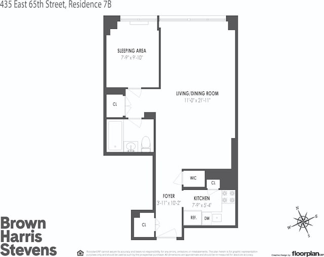 435 E 65th St Unit 7B, New York City, NY 10065 - property floor plan
