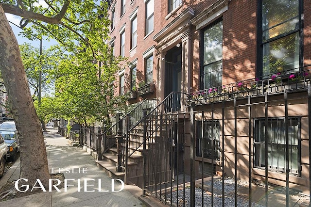 321 E 6th St, New York City, NY 10003 - view of building exterior with stairway