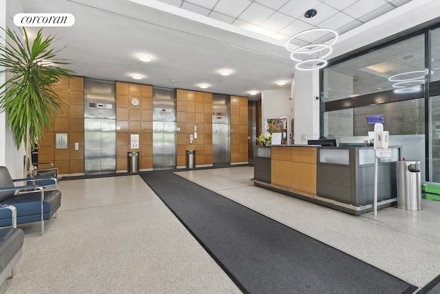 reception area featuring visible vents