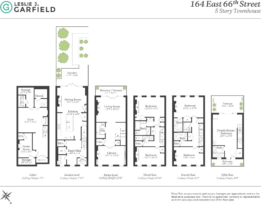 164 E 66th St, New York City, NY 10065 - floor plan