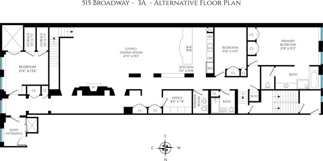 basement with light hardwood / wood-style floors