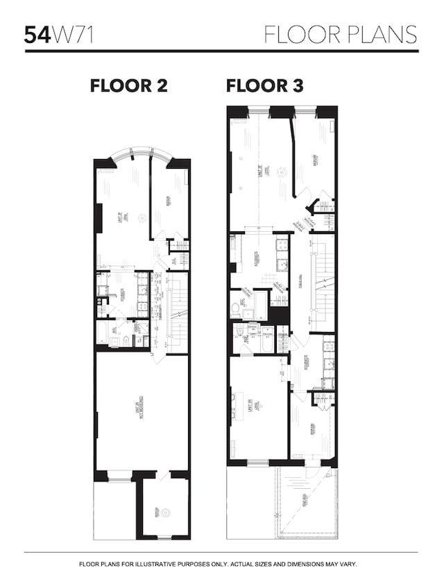 54 W 71st Street Building, New York City, NY 10023 - room layout