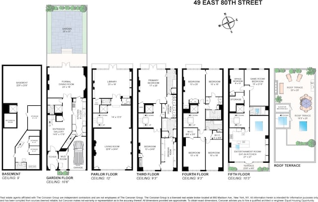 49 E 80th St, New York City, NY 10075 - plan