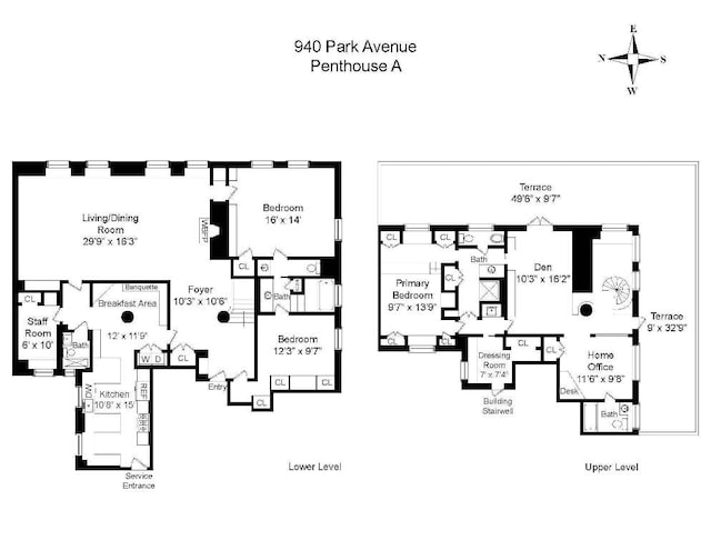 940 Park Ave Pha, Pha, New York City, NY 10028 - property floor plan