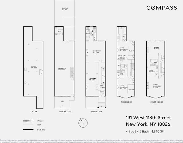 131 W 118th St, New York City, NY 10026 - view of floor plan / room layout