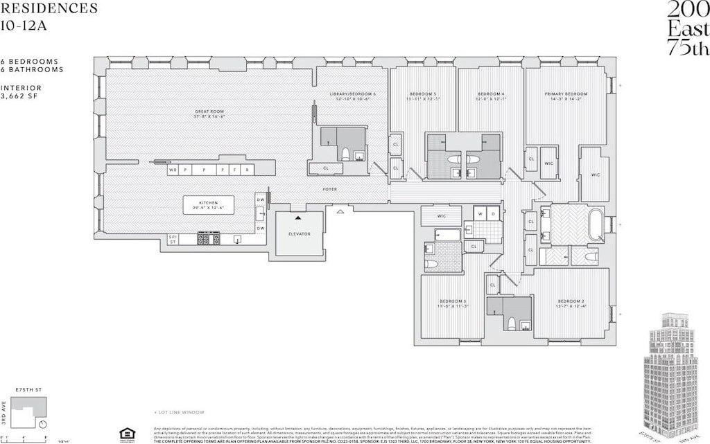 200 E 75th St Unit 11A, New York City, NY 10021