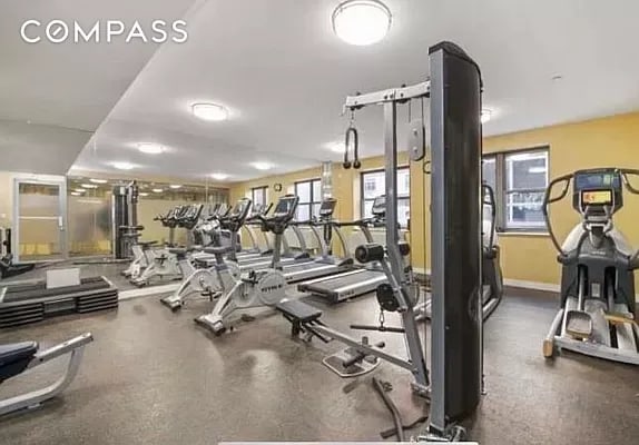 view of workout area