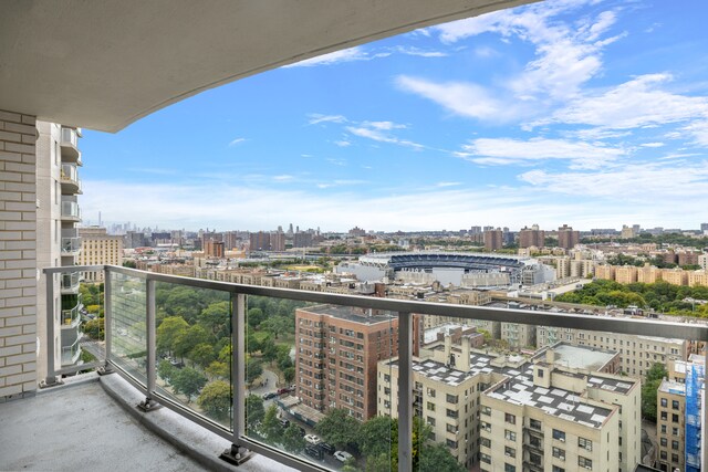 1020 Grand Concourse Unit 20C, New York City, NY 10452 - balcony featuring a city view