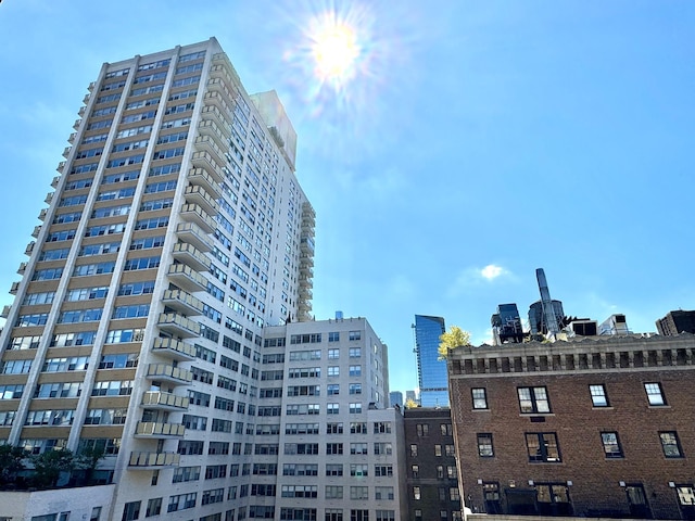 view of property with a city view