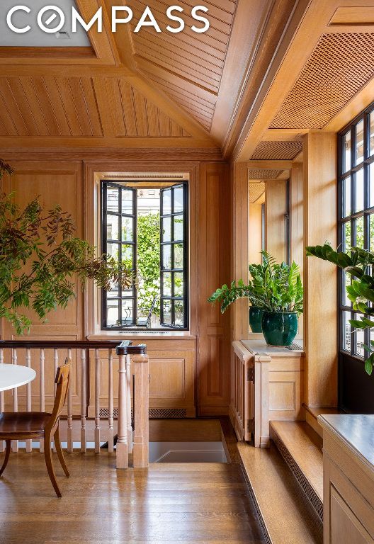 view of dining area