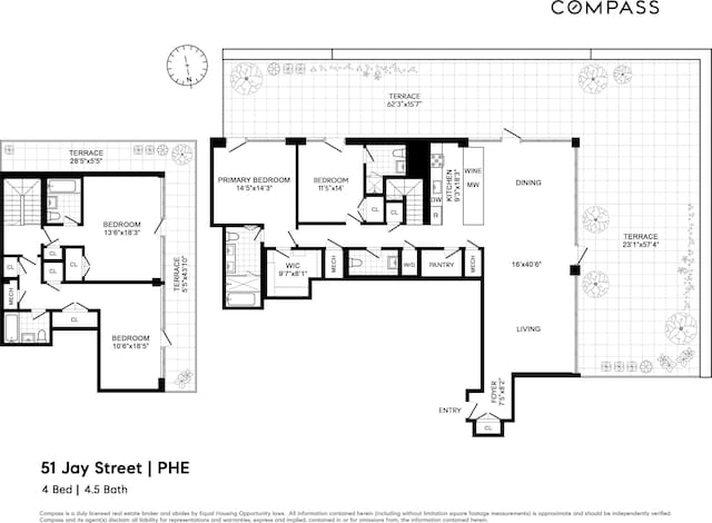 51 Jay St Phe, Phe, New York City, NY 11201 - property floor plan