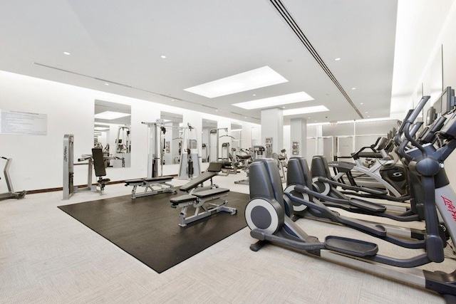 39 E 29th St Unit 25A, New York City, NY 10016 - workout area featuring carpet