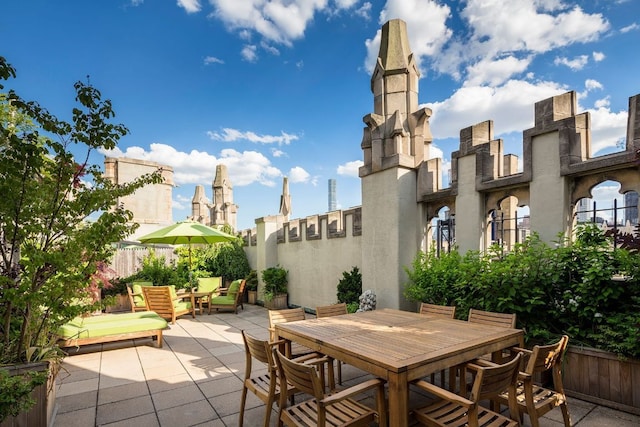 view of patio