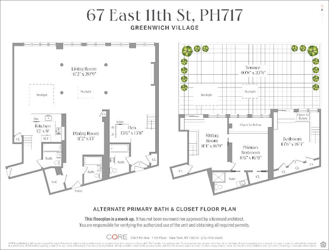 Listing photo 2 for 67 E 11th St Unit Ph717, New York City NY 10003