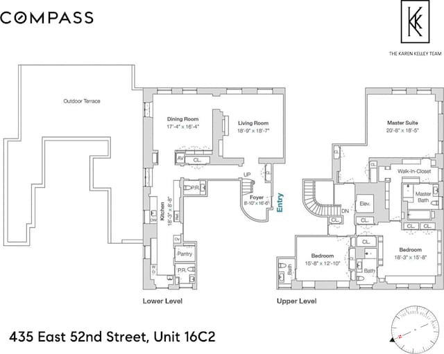 435 E 52nd St Unit 16C2, New York City, NY 10022 - view of property floor plan