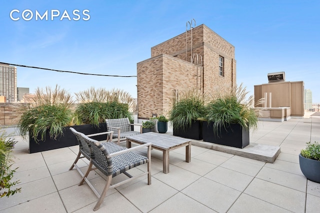 435 E 52nd St Unit 16C2, New York City, NY 10022 - view of patio / terrace