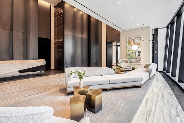 111 Murray St Unit Ph2, New York City, NY 10007 - community lobby with recessed lighting