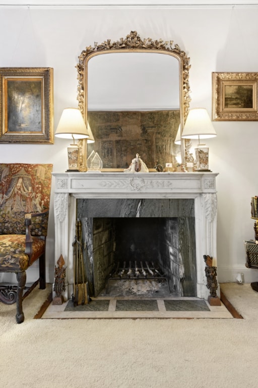 room details with carpet flooring