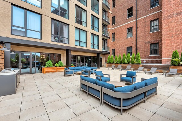 107-06 Queens Blvd Unit 7-G, New York City, NY 11375 - view of patio / terrace with outdoor lounge area