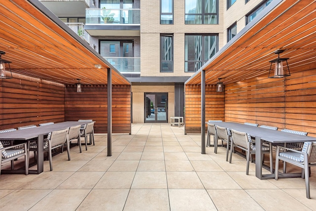 view of patio / terrace featuring outdoor dining area