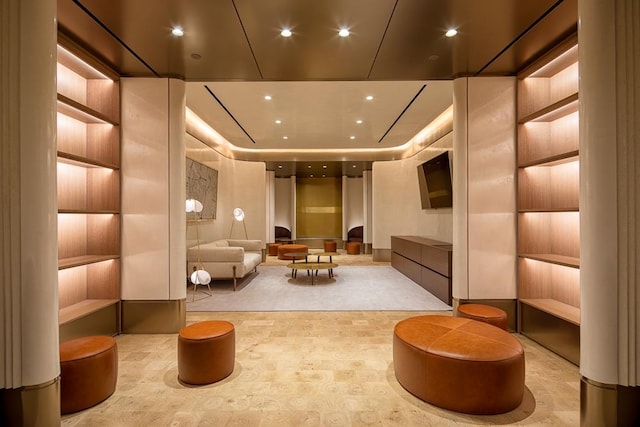 view of community lobby