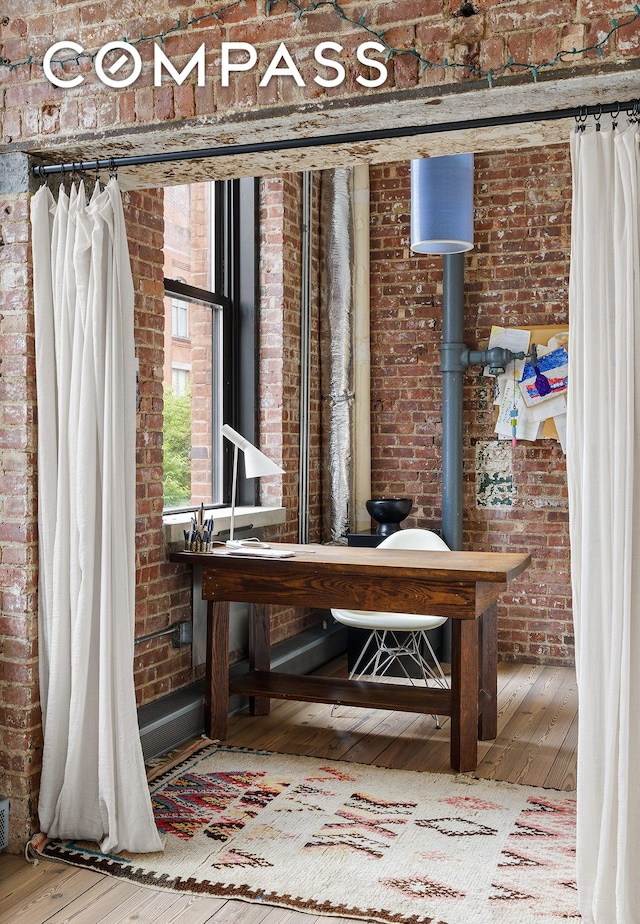 interior details featuring wood finished floors