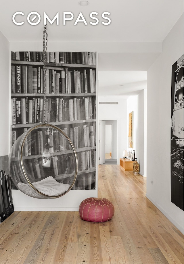 interior details featuring wood finished floors