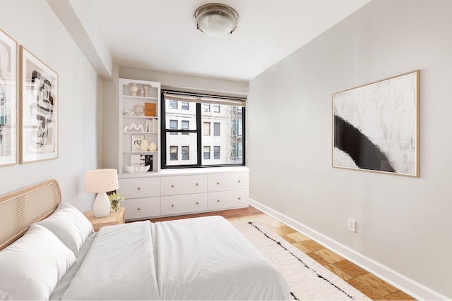 85 Livingston St Unit 15L, New York City, NY 11201 - bedroom featuring light wood finished floors and baseboards