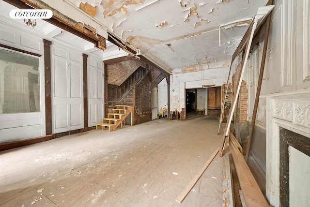 872 Park Place, New York City, NY 11216 - misc room with stairs