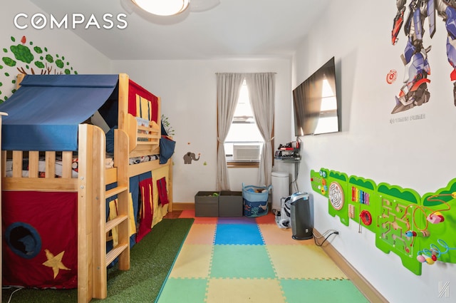 25-40 31st Ave Unit 6M, New York City, NY 11106 - game room with tile patterned floors and cooling unit
