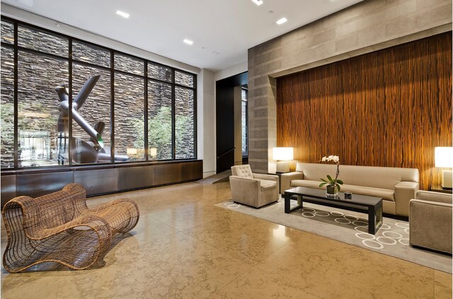 dining space with beam ceiling and dark hardwood / wood-style flooring