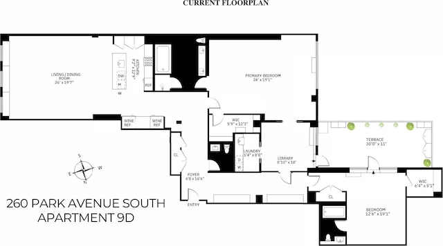 floor plan / room layout