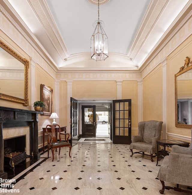 view of building lobby