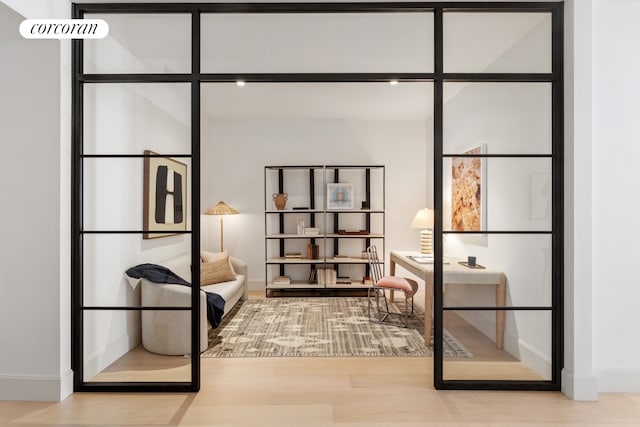 37 Lispenard St Unit 2, New York City, NY 10013 - sitting room with wood finished floors and baseboards