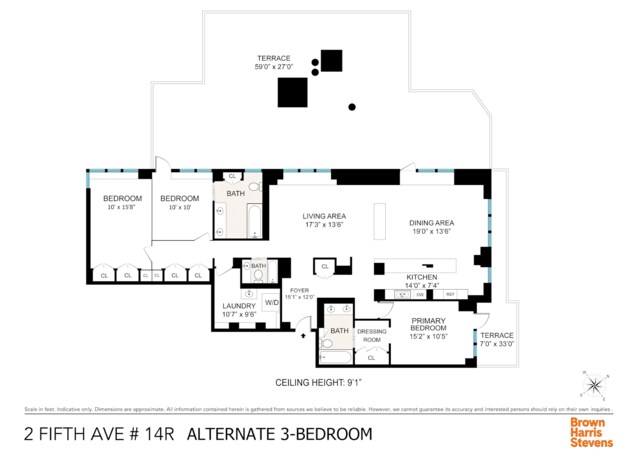 Listing photo 2 for 2 5th Ave Unit 14Ru, New York City NY 10011