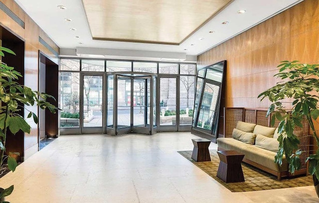view of community lobby